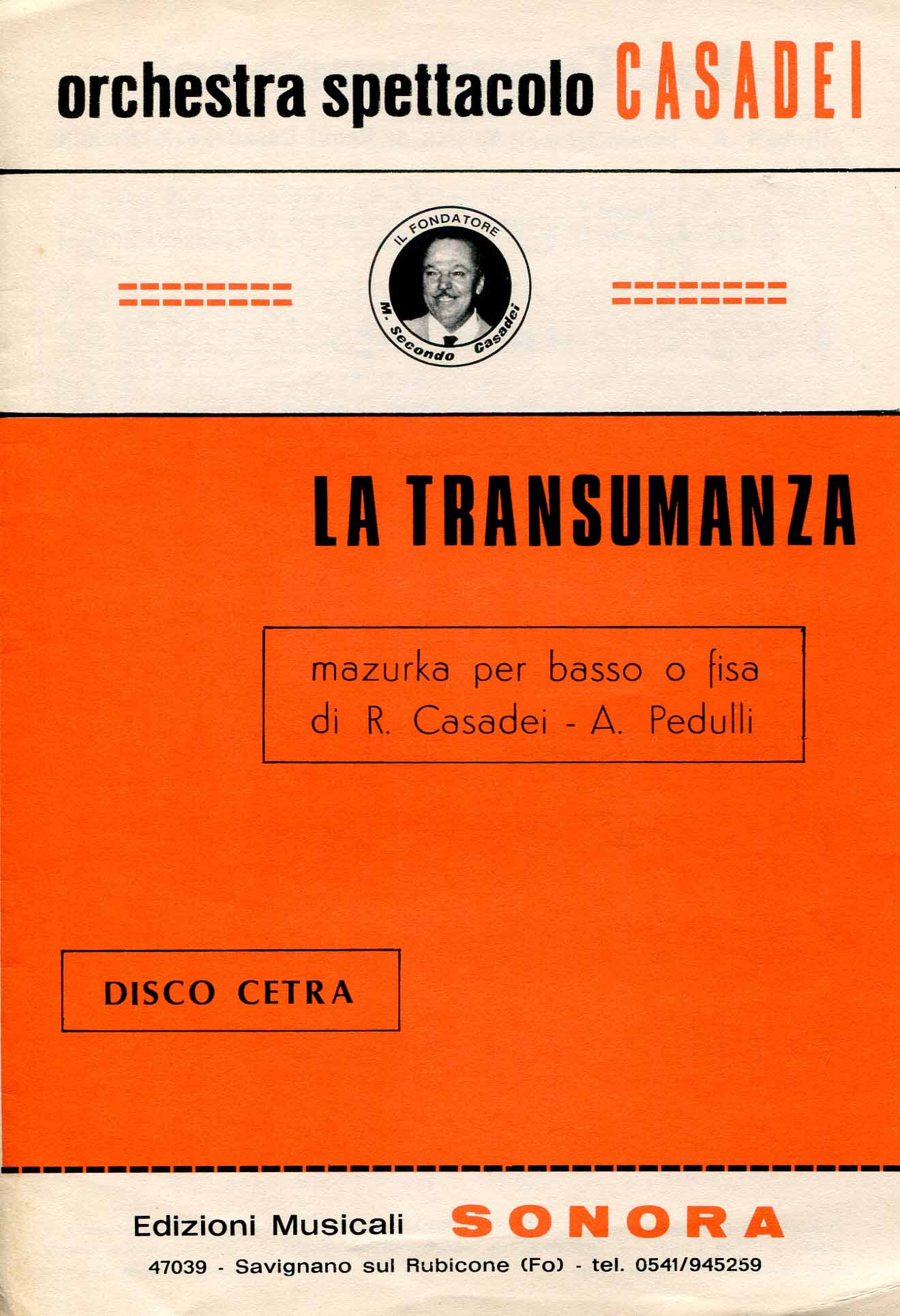 La transumanza: mazurka